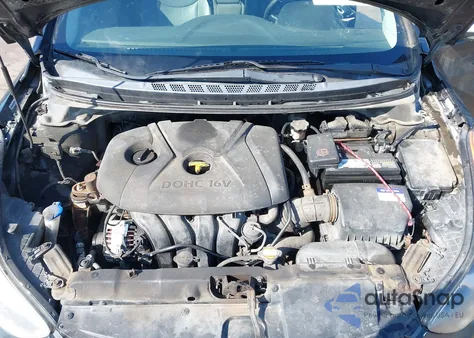 2012 Hyundai Elantra Limited (Ulsan Plant) from USA, damaged, VIN KMHDH4AE3CU191367